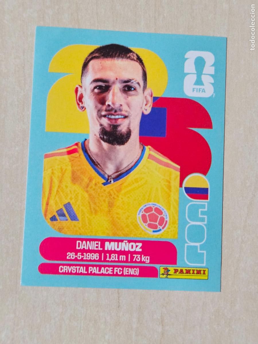 Cromos de f&uacute;tbol: CROMO COL6 COL 6 DANIEL SANCHEZ COLOMBIA - MUNDIAL FIFA WORLD CUP 2026 STICKER PANINI SIN PEGAR