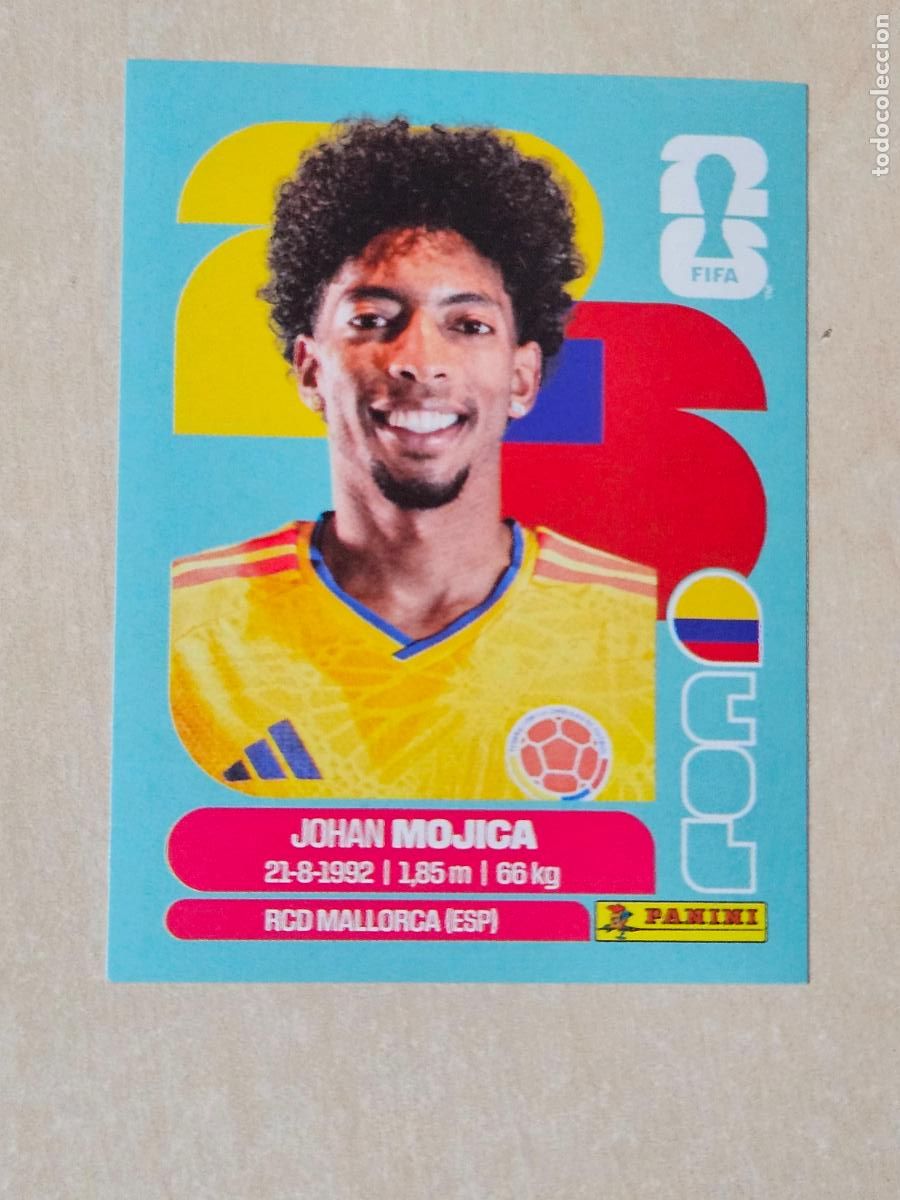 Cromos de f&uacute;tbol: CROMO COL7 COL 7 JOHAN MOJICA COLOMBIA - MUNDIAL FIFA WORLD CUP 2026 STICKER PANINI SIN PEGAR