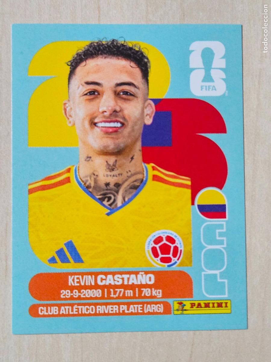 Cromos de f&uacute;tbol: CROMO COL11 COL 11 KEVIN CASTA&Ntilde;O COLOMBIA - MUNDIAL FIFA WORLD CUP 2026 STICKER PANINI SIN PEGAR