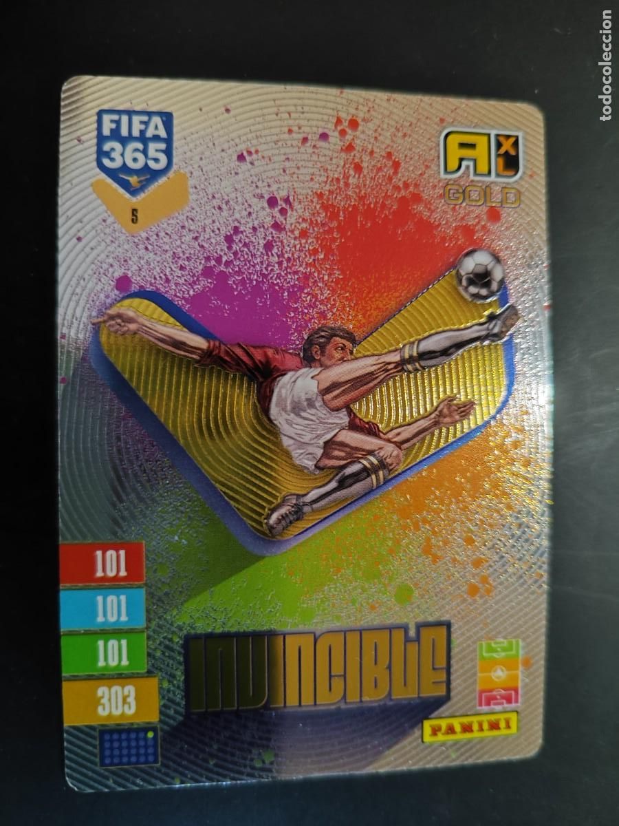 Cromos de f&uacute;tbol: ADRENALYN XL FIFA 365 2027 CARD GOLDEN BALLER INVINCIBLE # PANINI
