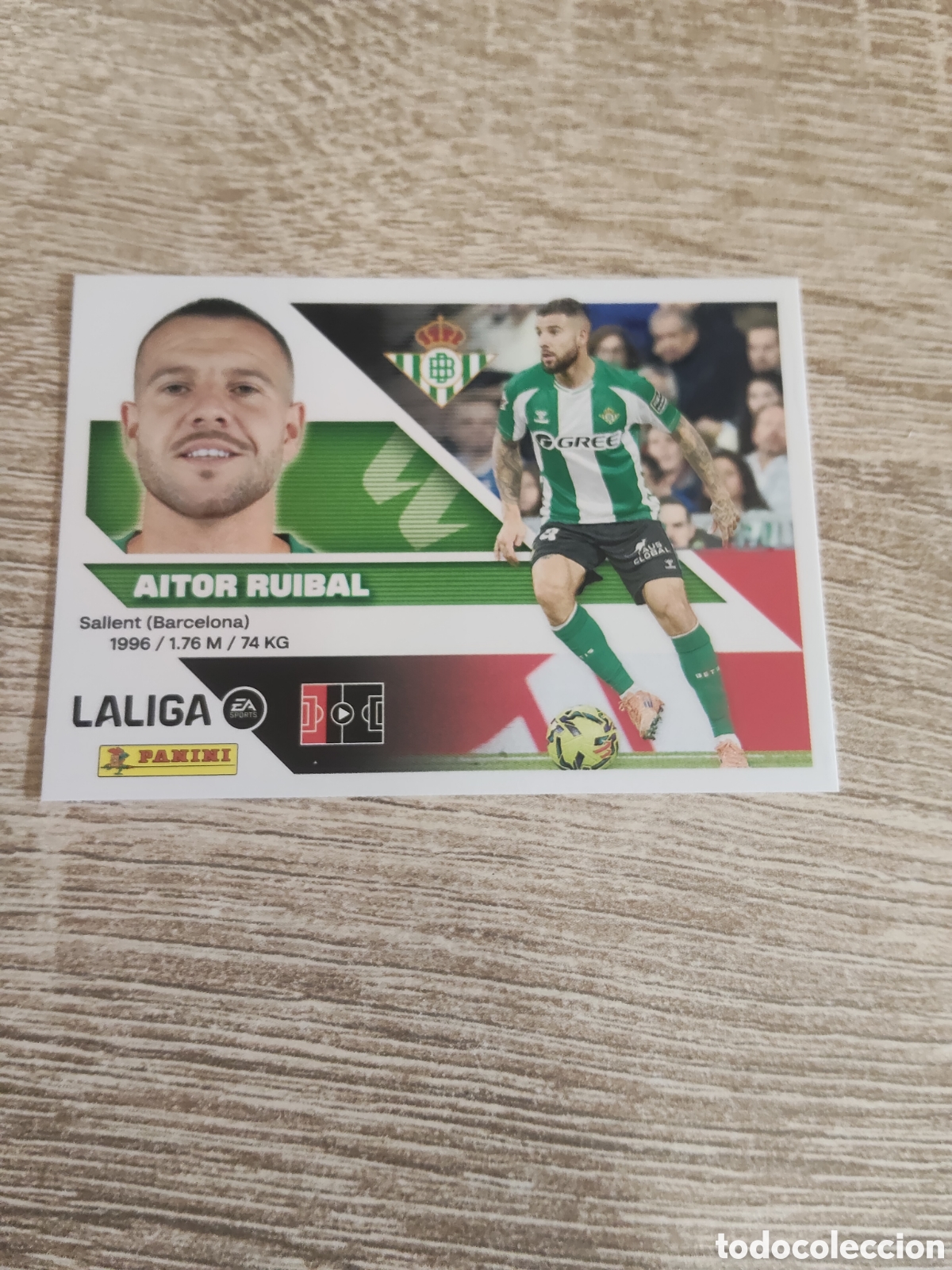 Cromos de f&uacute;tbol: Aitor Ruibal Real Betis liga 2026 2027 26 27 ediciones este