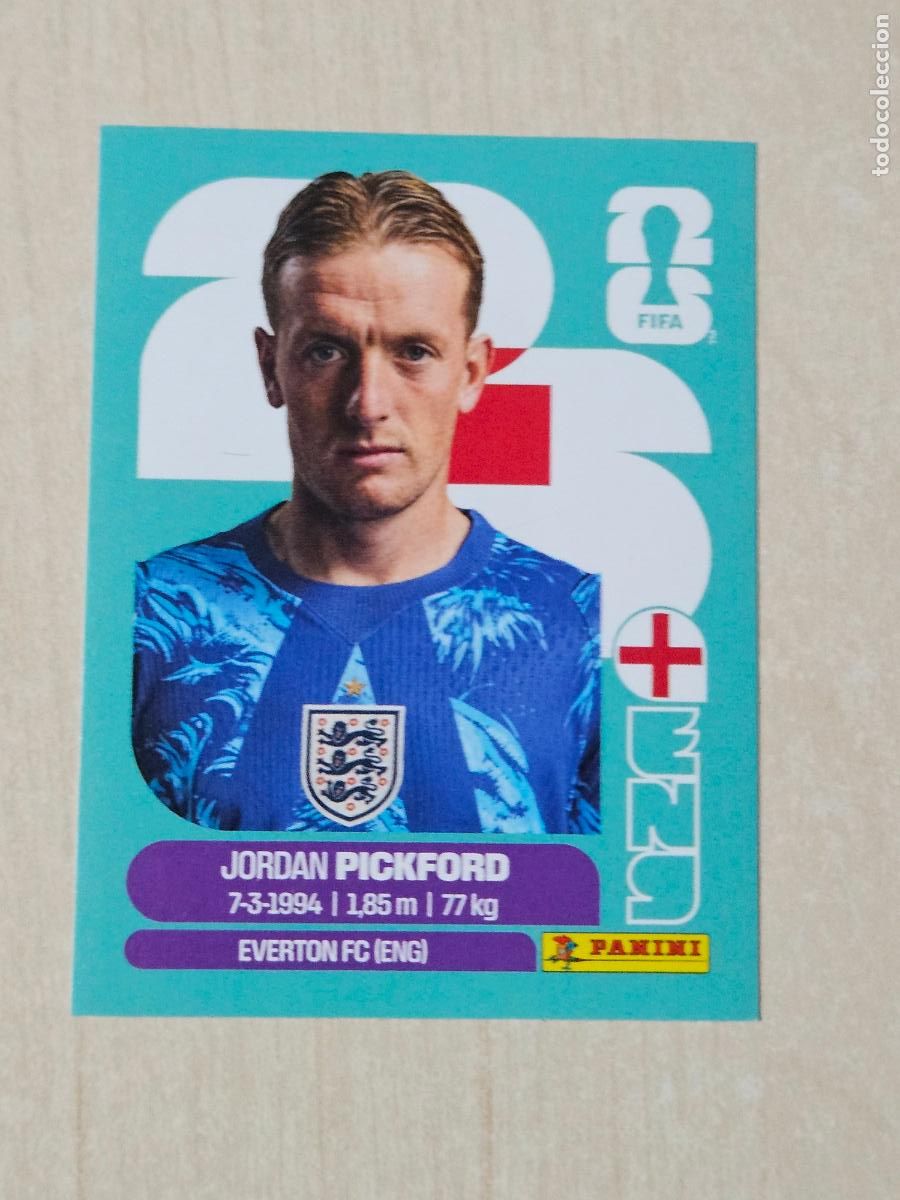 Cromos de f&uacute;tbol: CROMO ENG3 ENG 3 PICKFORD INGLTERRA - MUNDIAL FIFA WORLD CUP 2026 STICKER PANINI SIN PEGAR