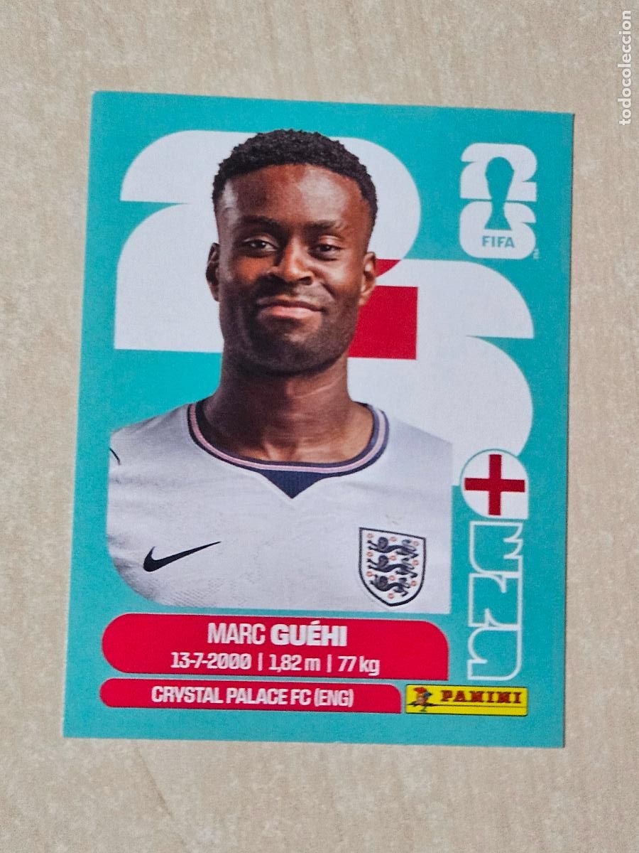 Cartes &agrave; collectionner de Football: CROMO ENG4 ENG 4 MARC GUEHI INGLATERRA - MUNDIAL FIFA WORLD CUP 2026 STICKER PANINI SIN PEGAR