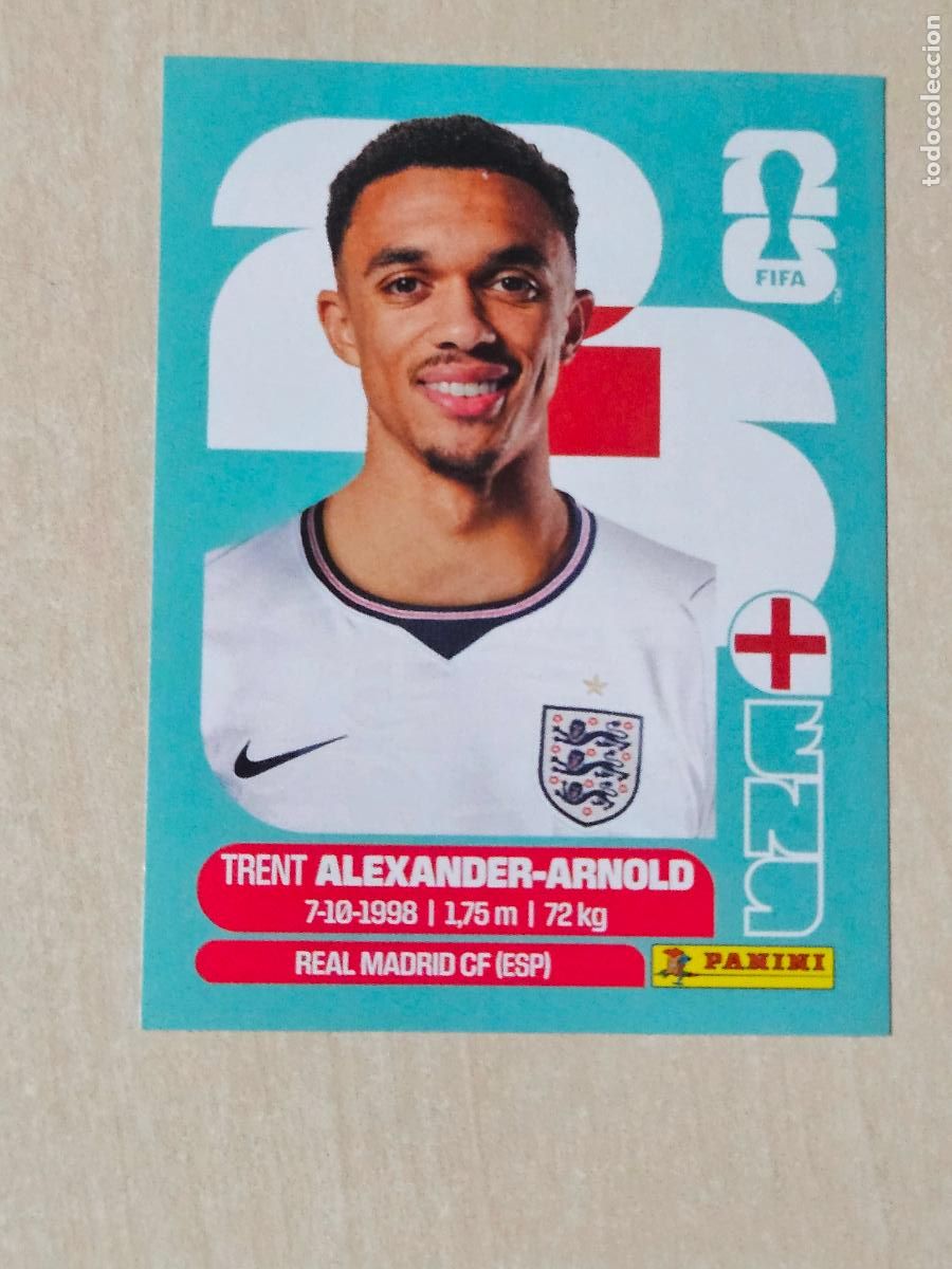 Cromos de f&uacute;tbol: CROMO ENG6 ENG 6 ALEXANDER ARNOLD INGLATERRA - MUNDIAL FIFA WORLD CUP 2026 STICKER PANINI SIN PEGAR