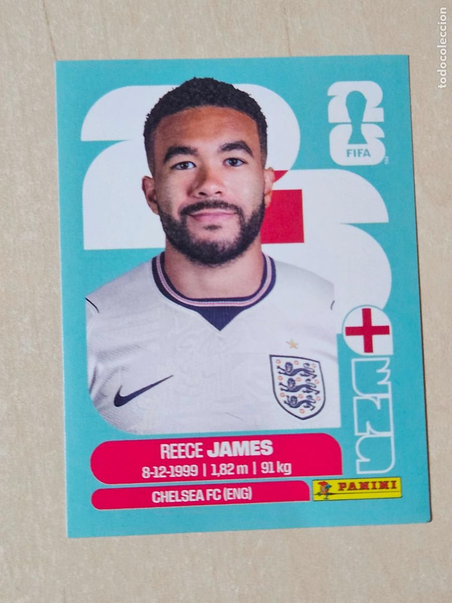Cromos de f&uacute;tbol: CROMO ENG7 ENG 7 REECE JAMES INGLATERRA - MUNDIAL FIFA WORLD CUP 2026 STICKER PANINI SIN PEGAR