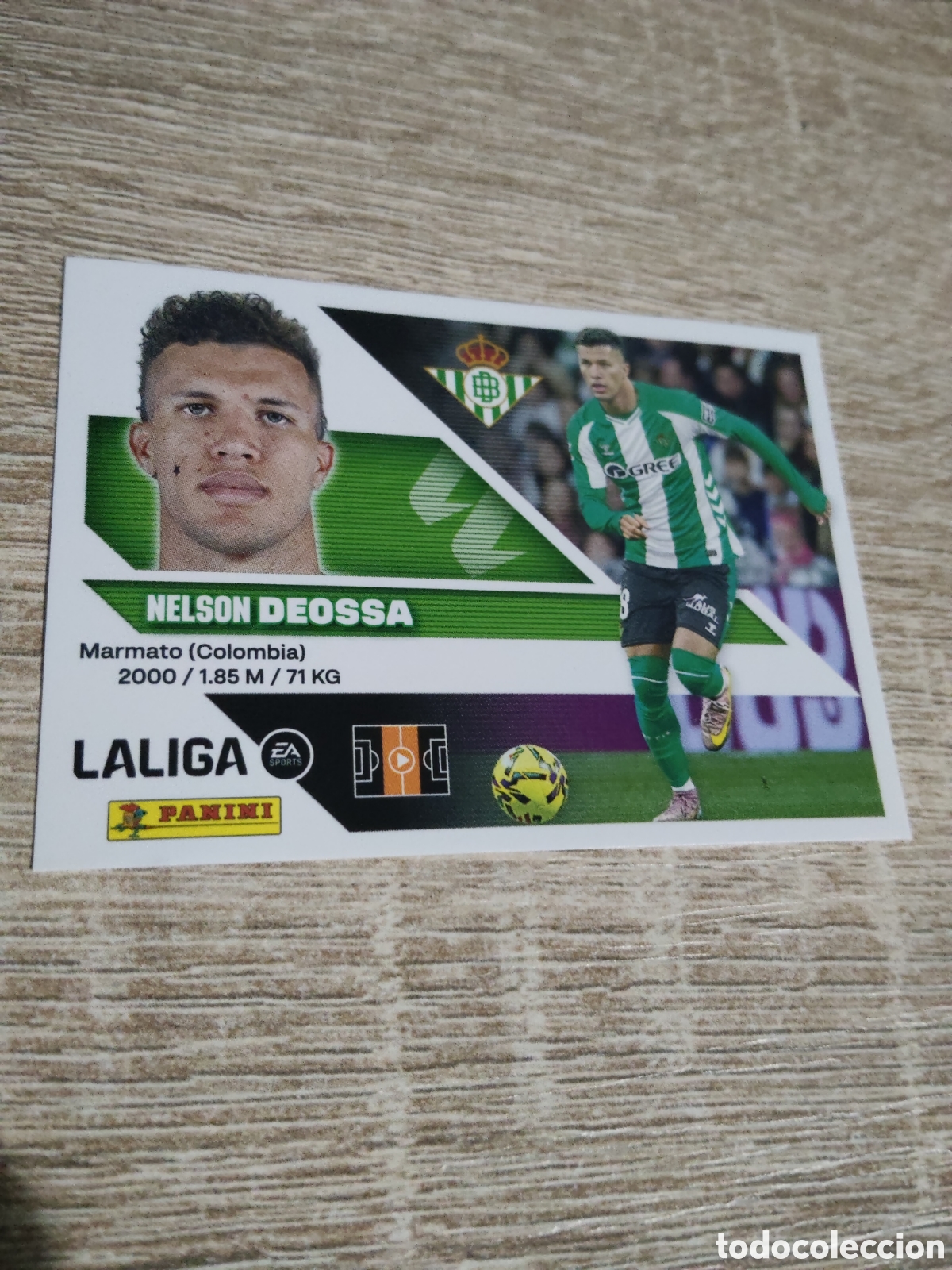 Cromos de f&uacute;tbol: Deossa coloca Real Betis liga 2026 2027 26 27 ediciones este