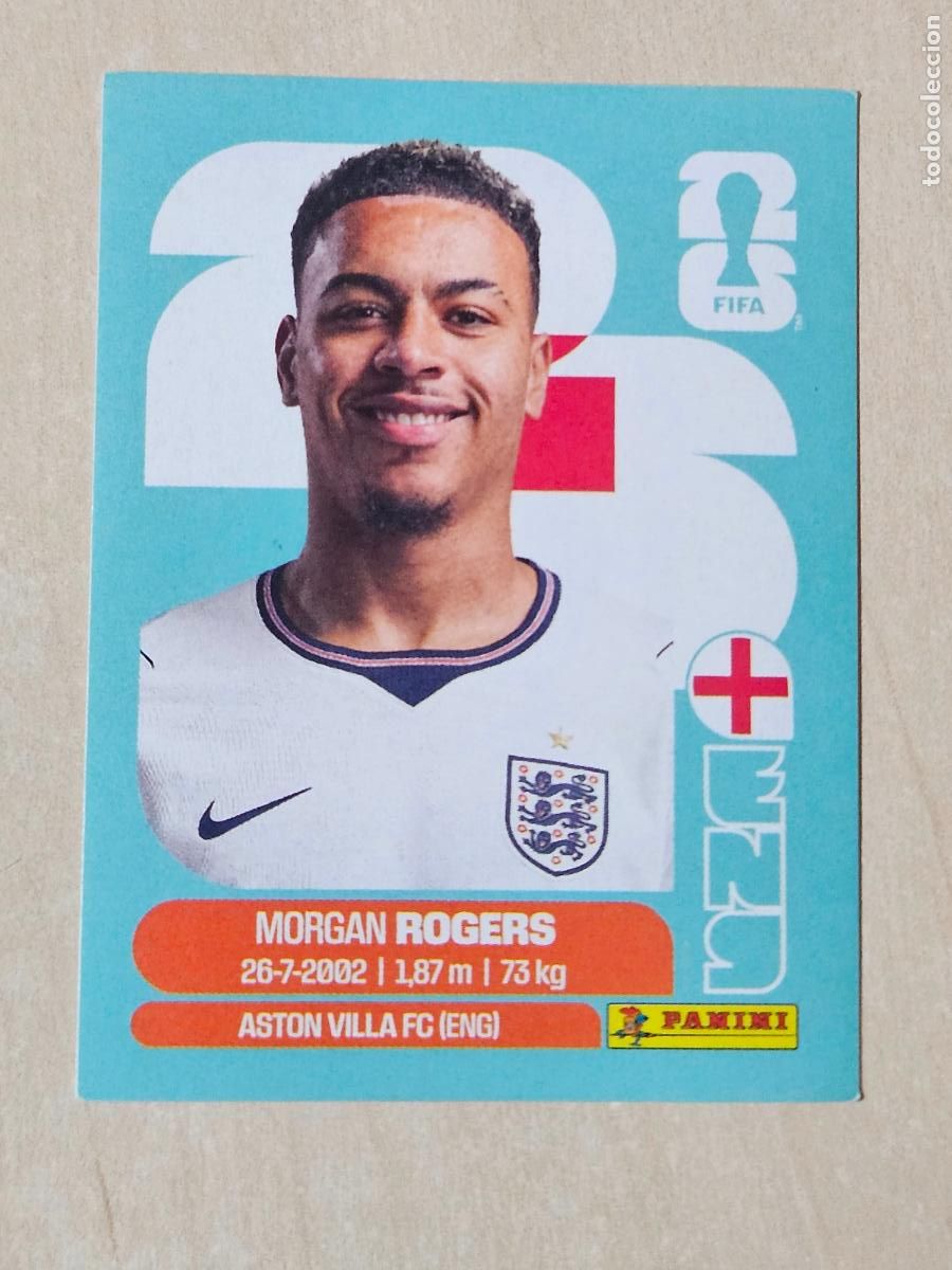 Cromos de f&uacute;tbol: CROMO ENG14 ENG 14 MORGAN ROGERS INGLATERRA - MUNDIAL FIFA WORLD CUP 2026 STICKER PANINI SIN PEGAR
