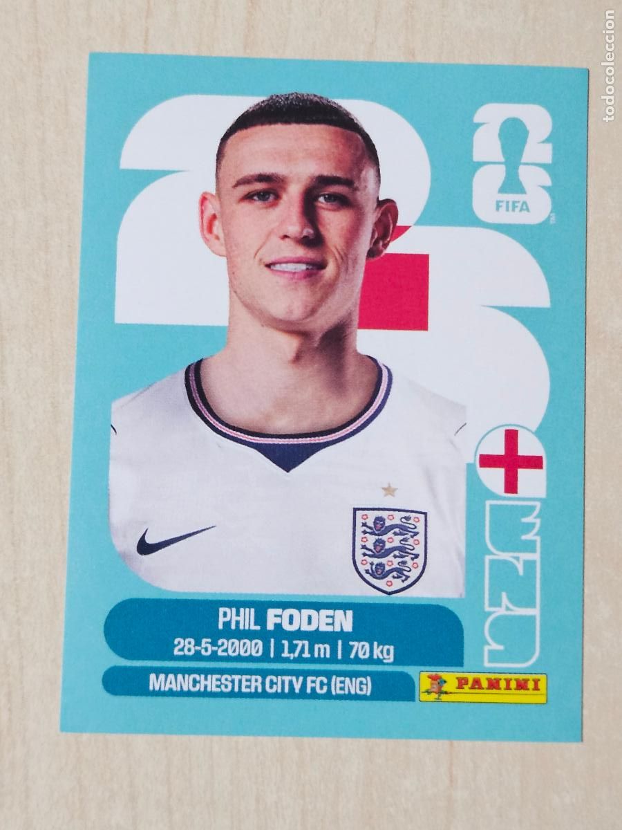Cromos de f&uacute;tbol: CROMO ENG16 ENG 16 PHIL FODEN INGLATERRA - MUNDIAL FIFA WORLD CUP 2026 STICKER PANINI SIN PEGAR