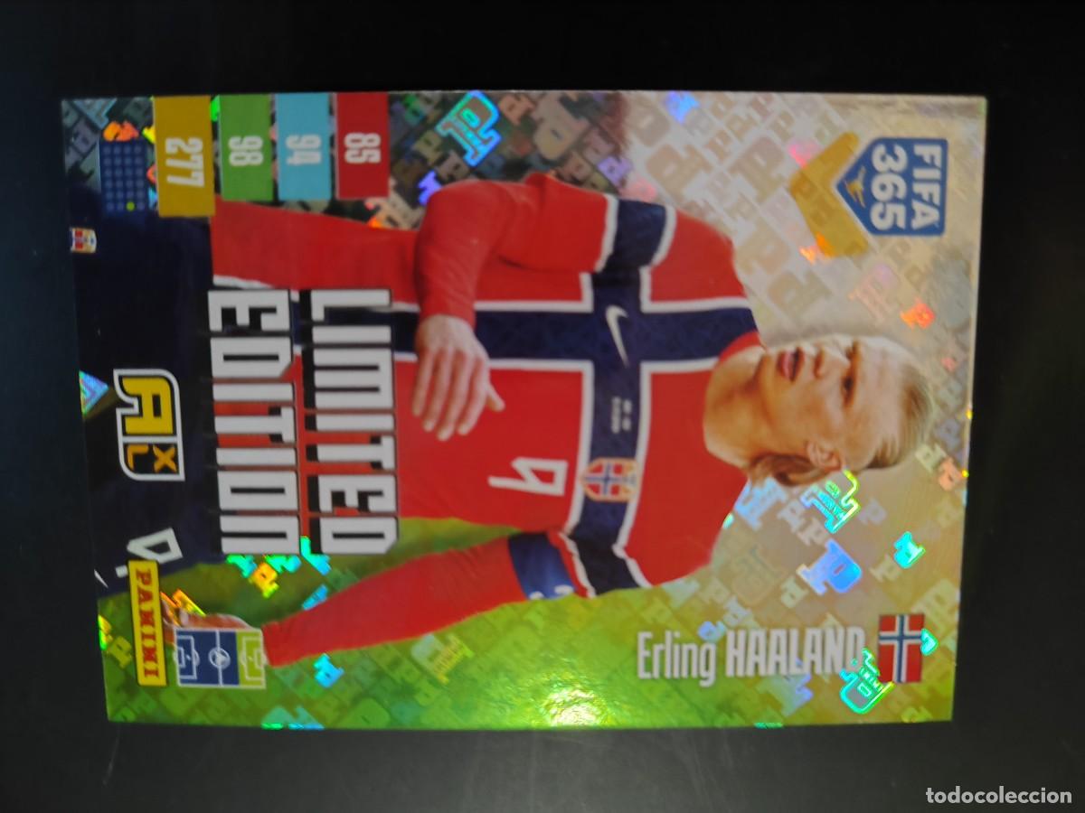 Cromos de f&uacute;tbol: ADRENALYN XL FIFA 365 2027 CARD LIMITED EDITION HAALAND NORUEGA # PANINI