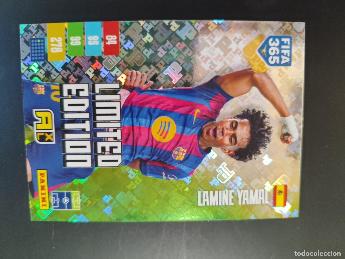 Cromos de f&uacute;tbol: ADRENALYN XL FIFA 365 2027 CARD LIMITED EDITION LAMINE YAMAL FC BARCELONA # PANINI