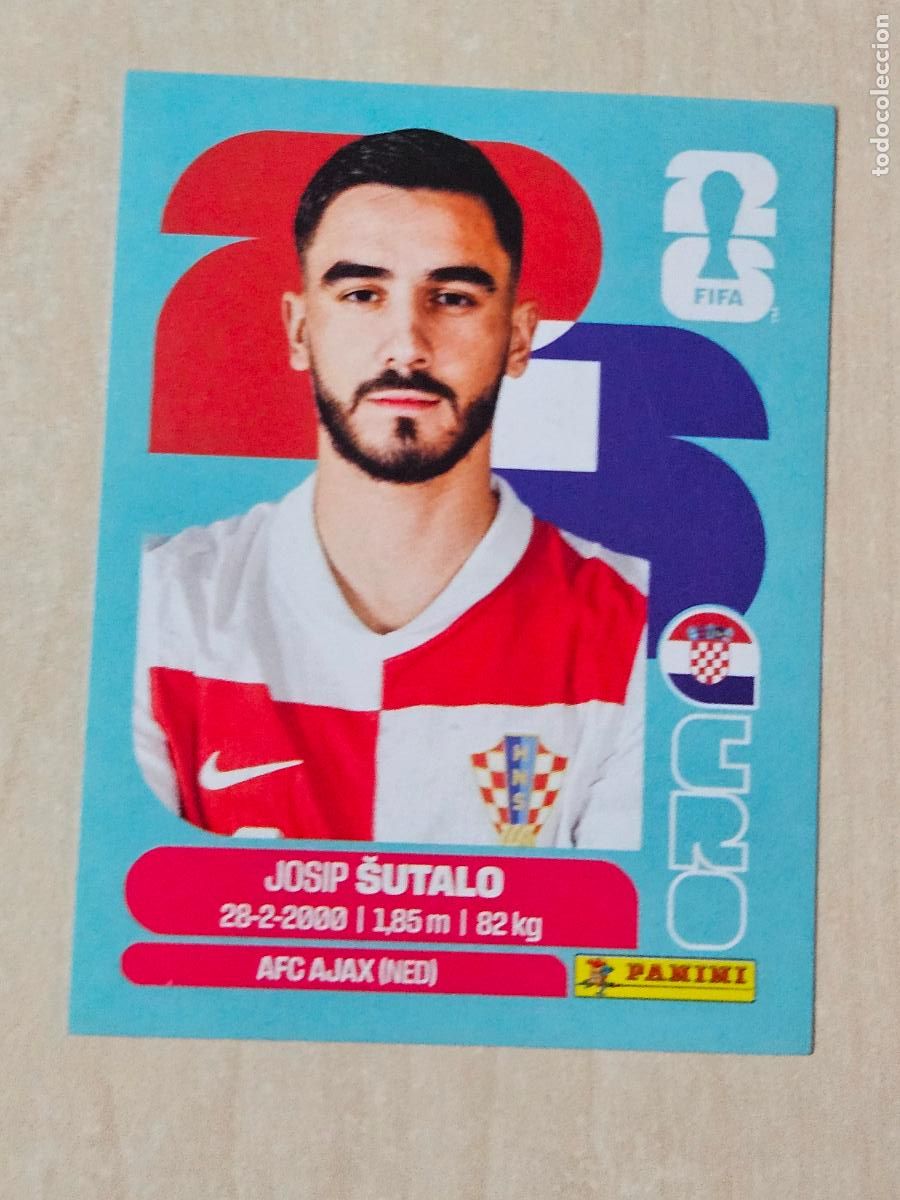 Cromos de f&uacute;tbol: CROMO CRO7 CRO 7 SUTALO CROACIA - MUNDIAL FIFA WORLD CUP 2026 STICKER PANINI SIN PEGAR