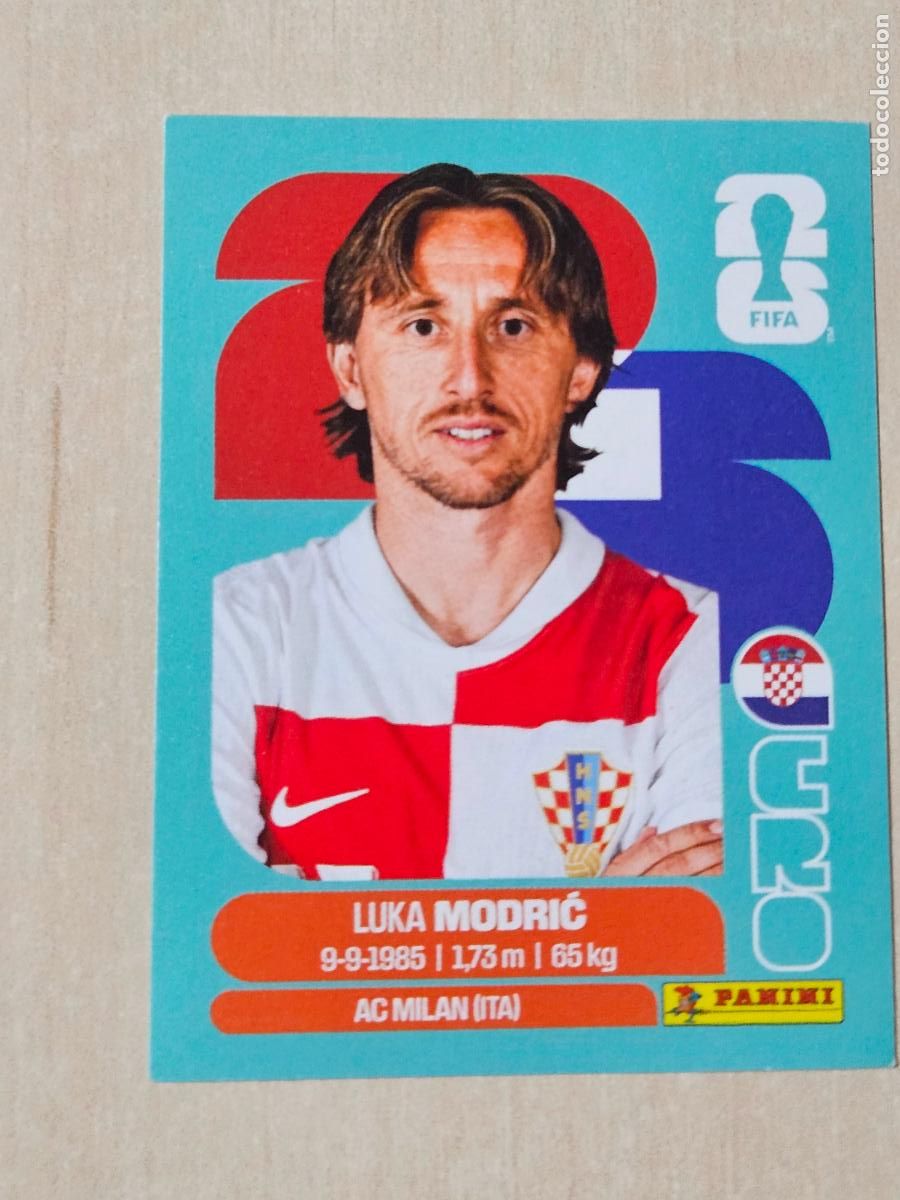 Cromos de f&uacute;tbol: CROMO CRO9 CRO 9 LUKA MODRIC CROACIA - MUNDIAL FIFA WORLD CUP 2026 STICKER PANINI SIN PEGAR