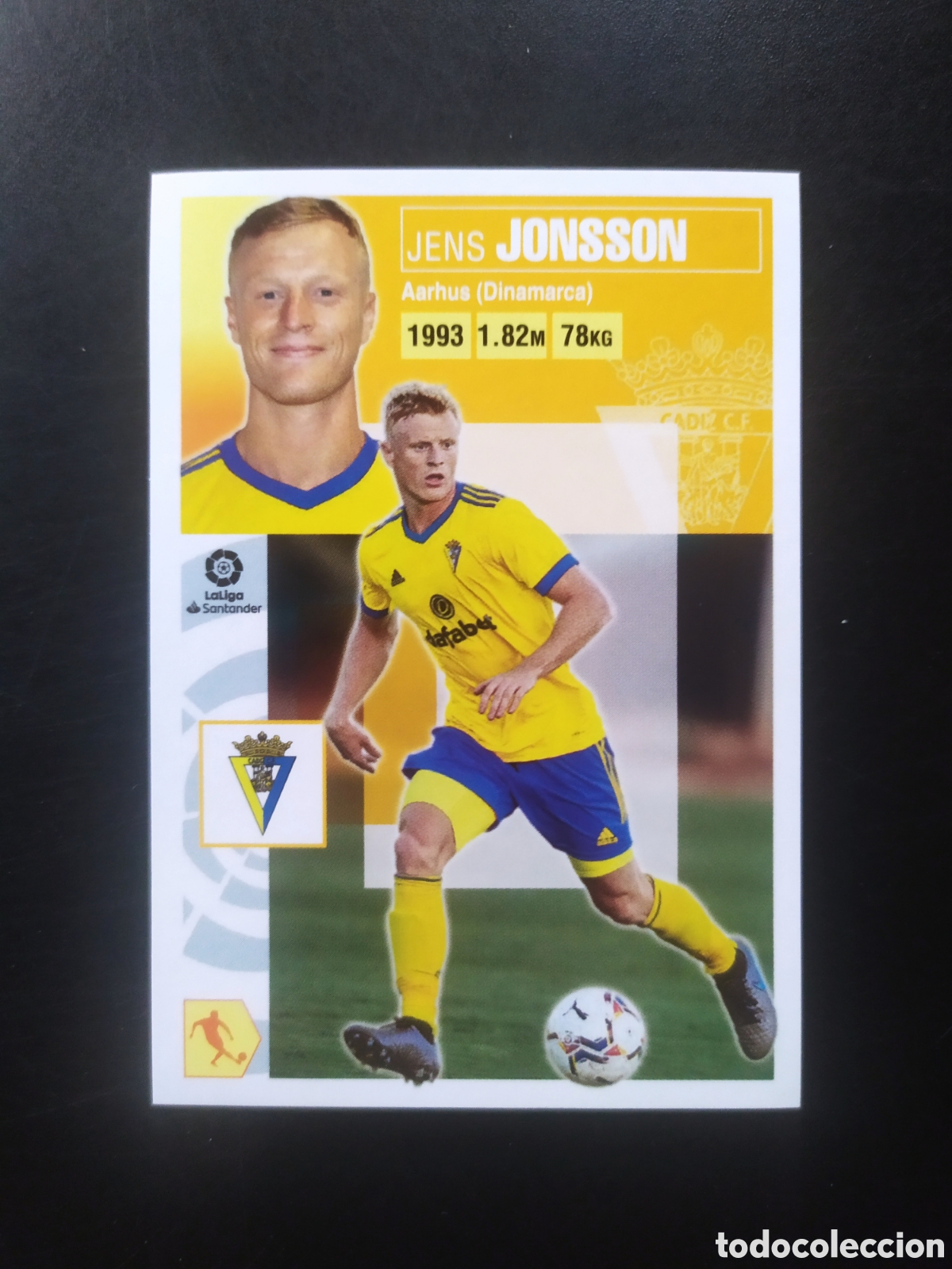 Football Stickers: Liga este 2020 2021 20 21 panini Jonsson fichaje n&deg; 16 Cadiz