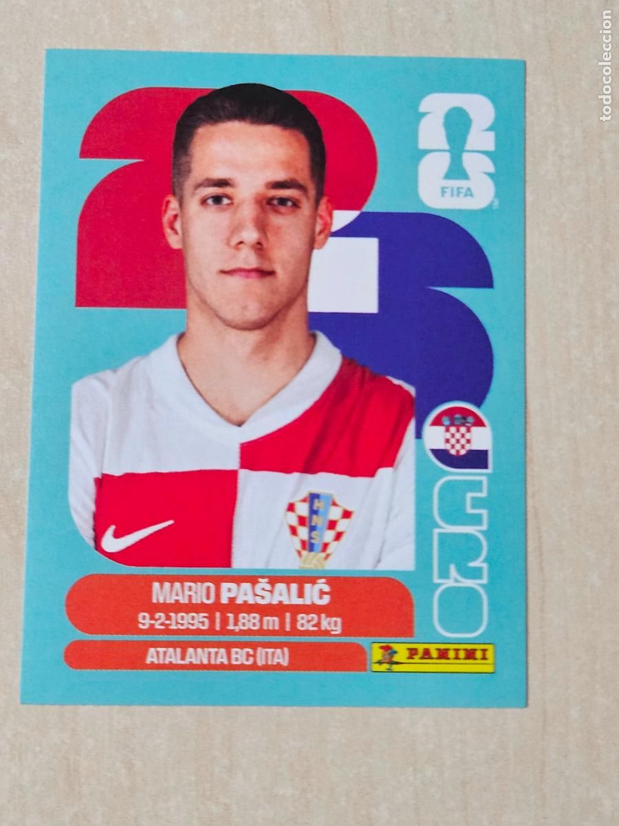 Football Stickers: CROMO CRO14 CRO 14 PASALIC CROACIA - MUNDIAL FIFA WORLD CUP 2026 STICKER PANINI SIN PEGAR
