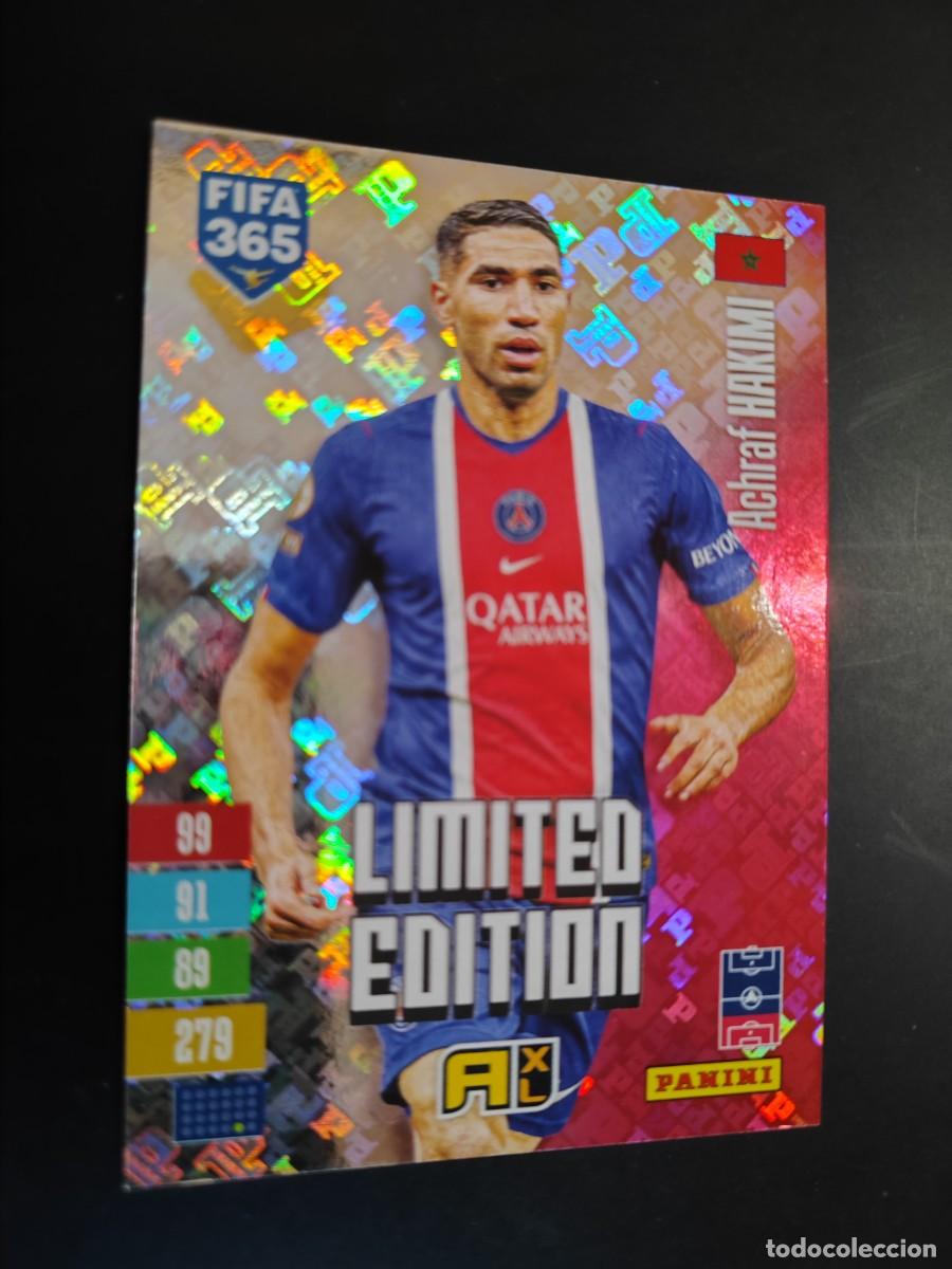 Cromos de f&uacute;tbol: ADRENALYN XL FIFA 365 2027 CARD LIMITED EDITION HAKIMI PSG # PANINI