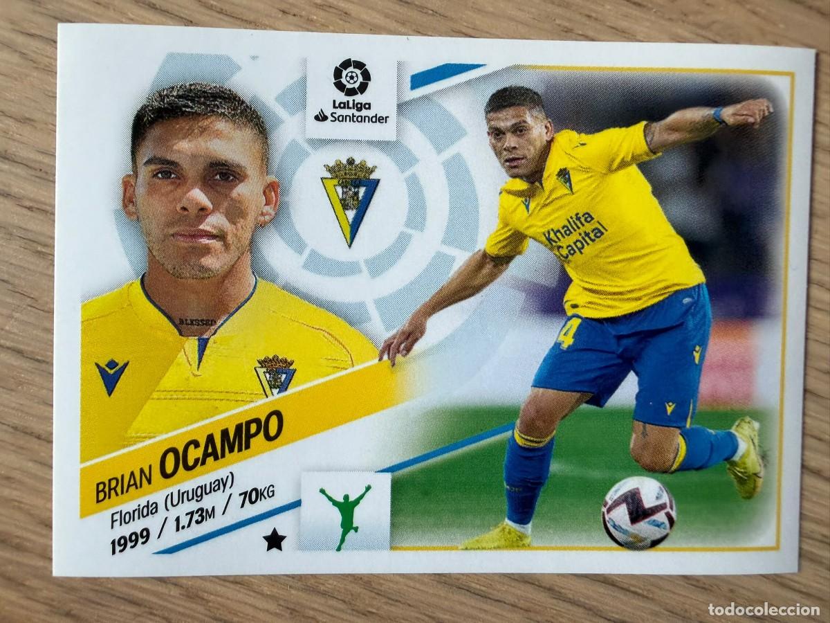 Football Stickers: OCAMPO FICHAJE 52 CADIZ 22 23 2022 2023 LIGA SANTANDER COLECCIONES ESTE SIN PEGAR STICKER