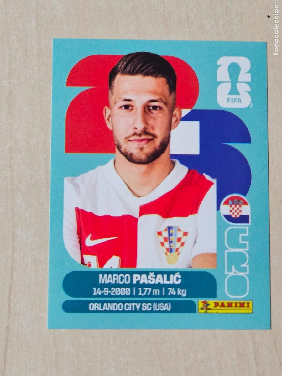 Football Stickers: CROMO CRO17 CRO 17 PASALIC CROACIA - MUNDIAL FIFA WORLD CUP 2026 STICKER PANINI SIN PEGAR