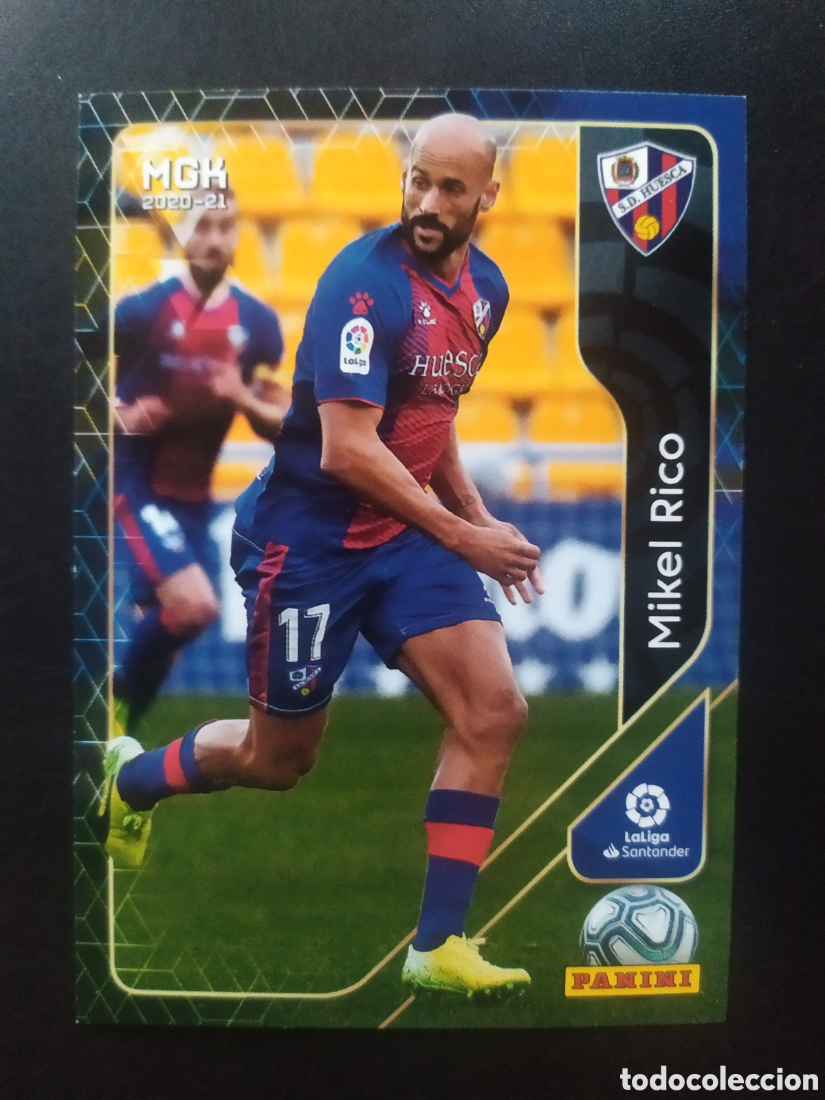 Cromos de f&uacute;tbol: Megacracks 2020 2021 20 21 panini Mikel Rico n&deg; 190 Huesca