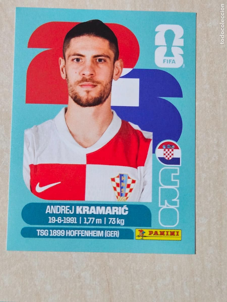 Cromos de f&uacute;tbol: CROMO CRO19 CRO 19 KRAMARIC CROACIA - MUNDIAL FIFA WORLD CUP 2026 STICKER PANINI SIN PEGAR