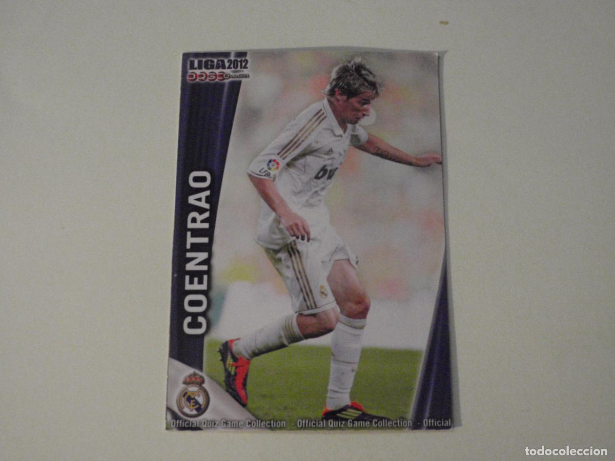 Cromos de f&uacute;tbol: 646 COENTRAO Real Madrid. LAS FICHAS QUIZ DE LA LIGA 2011 2012 MUNDICROMO 11 12