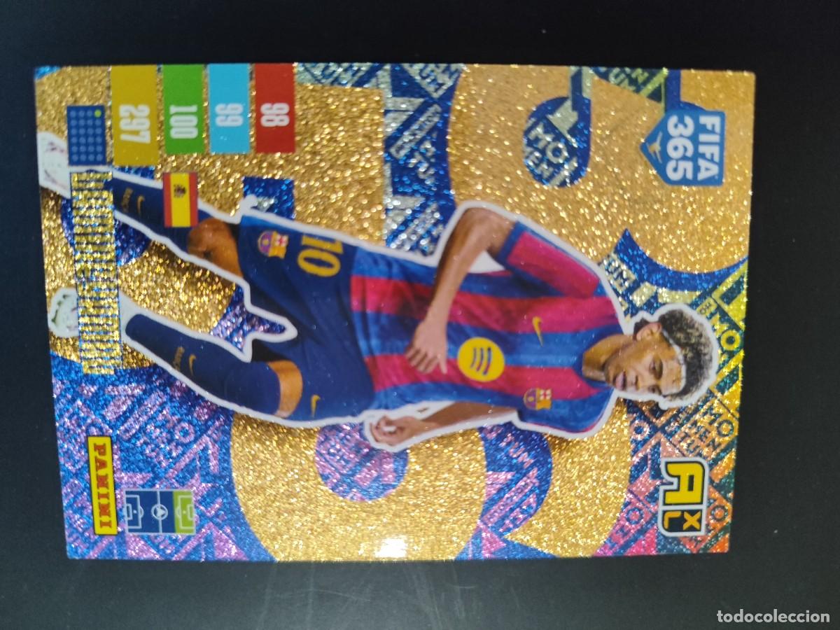 Cromos de f&uacute;tbol: ADRENALYN XL FIFA 365 2027 CARD MOMETUM LAMINE YAMAL FC BARCELONA # PANINI