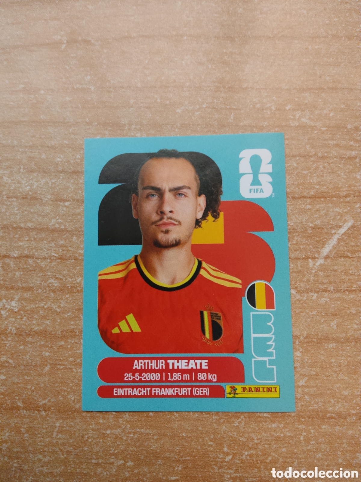 Cromos de f&uacute;tbol: 3 THEATE BELGICA FIFA WORLD CUP 2026