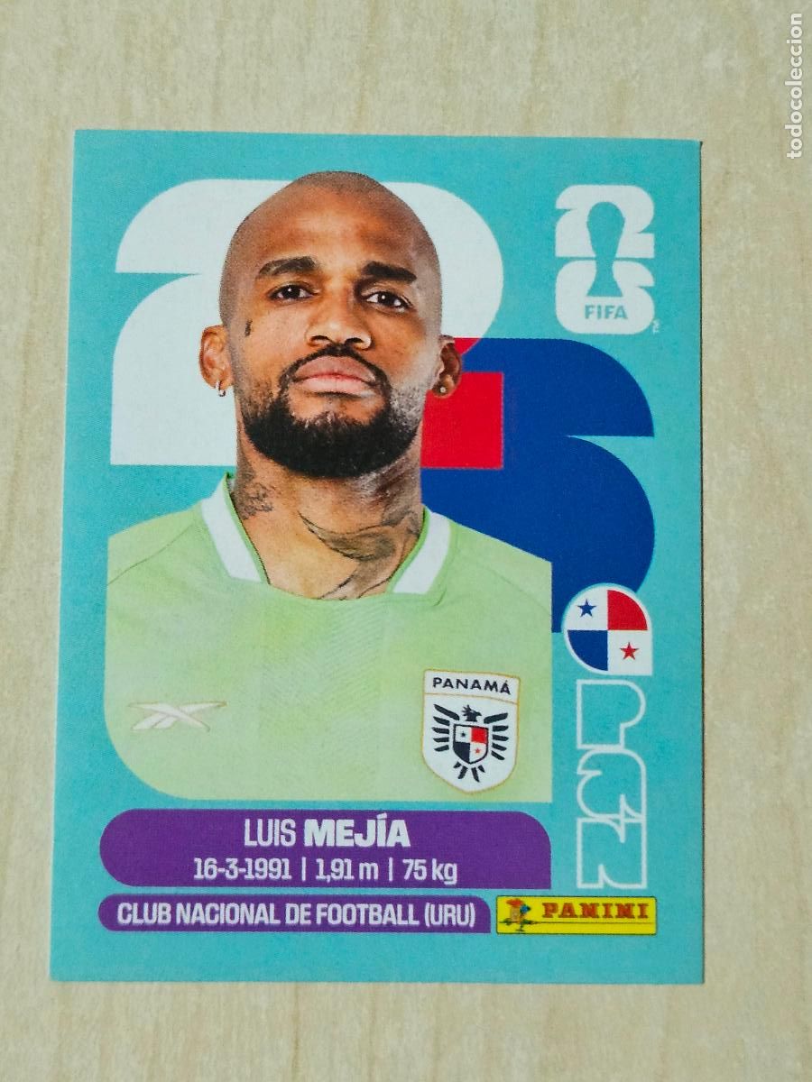 Cromos de f&uacute;tbol: CROMO PAN3 PAN 3 LUIS MEJIA PANAMA - MUNDIAL FIFA WORLD CUP 2026 STICKER PANINI SIN PEGAR