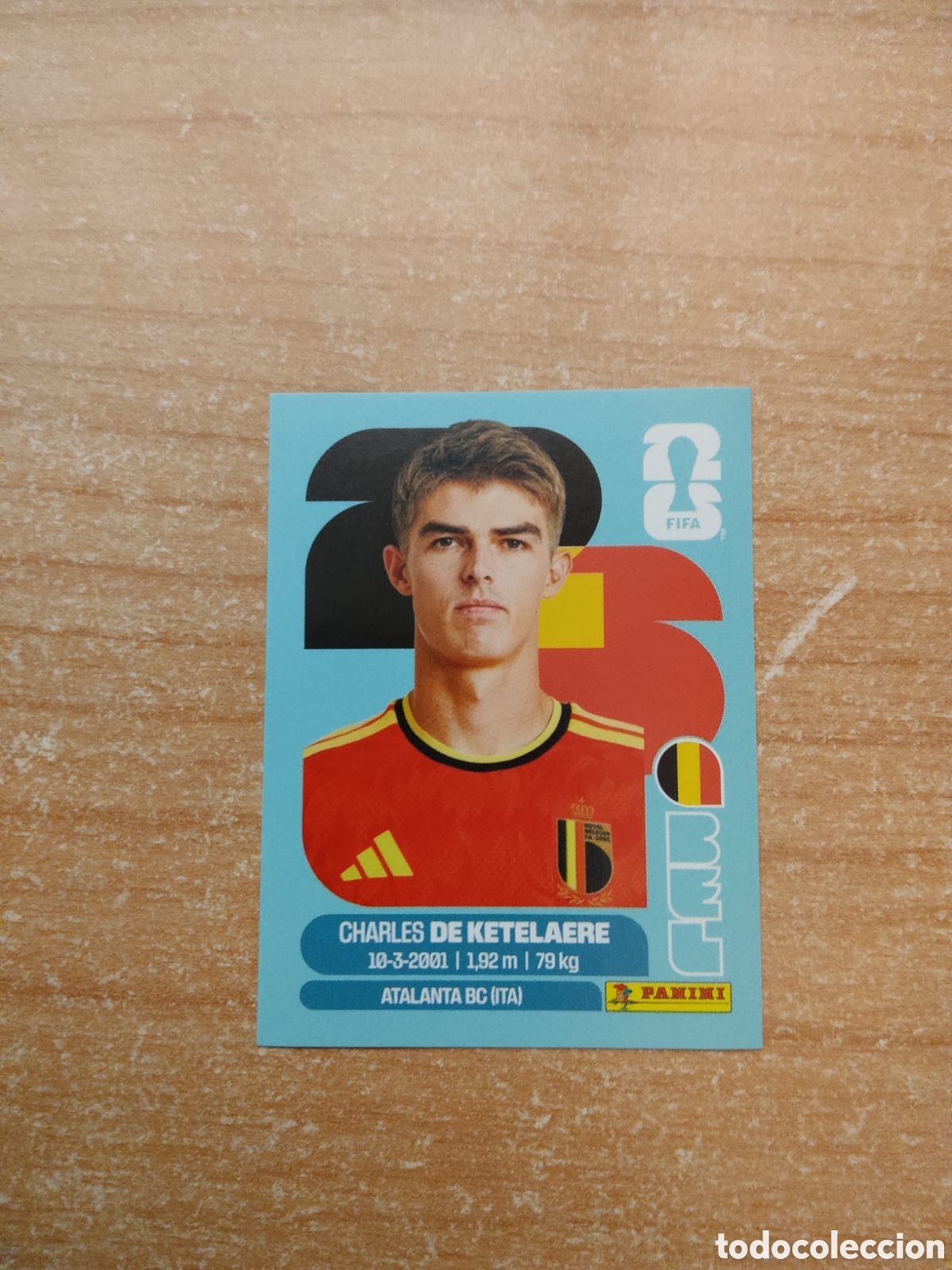 Cromos de f&uacute;tbol: 17 DE KETELAERE BELGICA FIFA WORLD CUP 2026