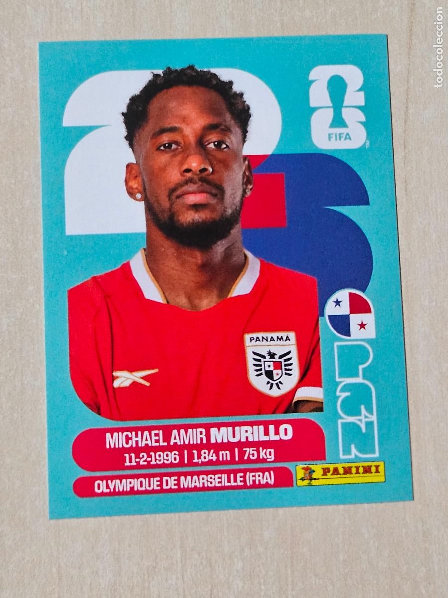 Cromos de f&uacute;tbol: CROMO PAN6 PAN 6 MURILLO PANAMA - MUNDIAL FIFA WORLD CUP 2026 STICKER PANINI SIN PEGAR