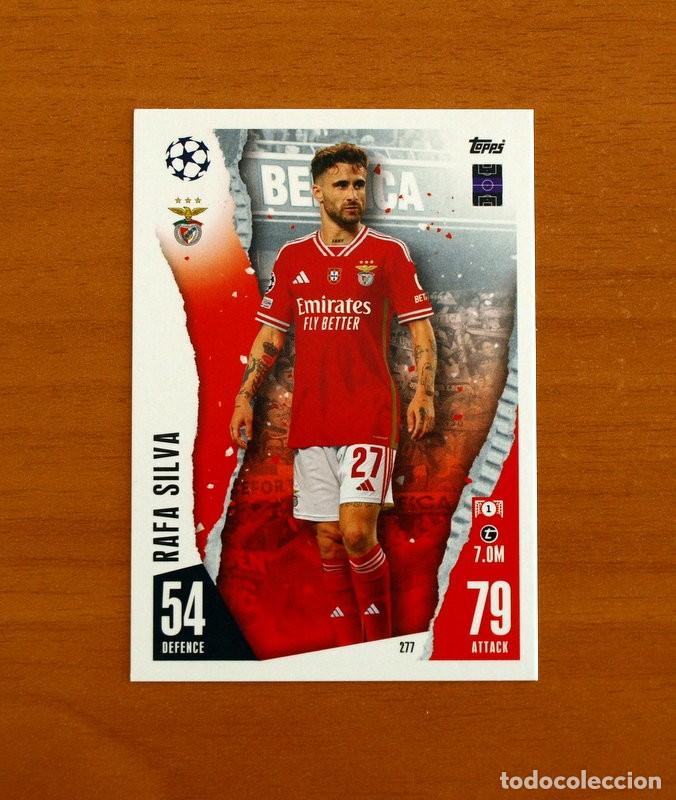 Cromos de f&uacute;tbol: SL Benfica -N&ordm; 277 Rafa Silva -Topps Match Attax Trading Card Game 2023-2024-23-24