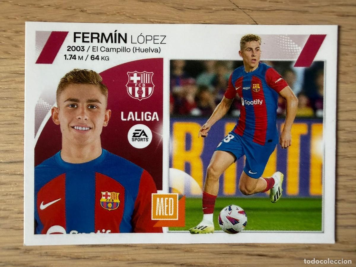 Cromos de f&uacute;tbol: 18 BIS 2 FERMIN COLOCA BARCELONA 23 24 2023 2024 LIGA EA SPORTS COLECCIONES ESTE SIN PEGAR STICKER