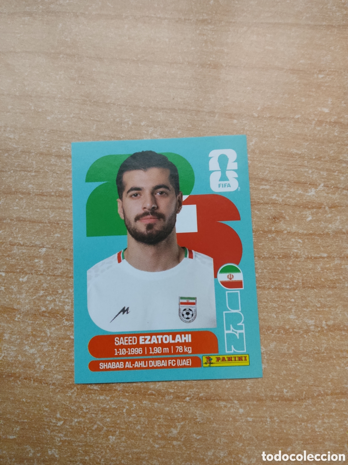 Cromos de f&uacute;tbol: 11 EZATOLAHI IRAN FIFA WORLD CUP 2026