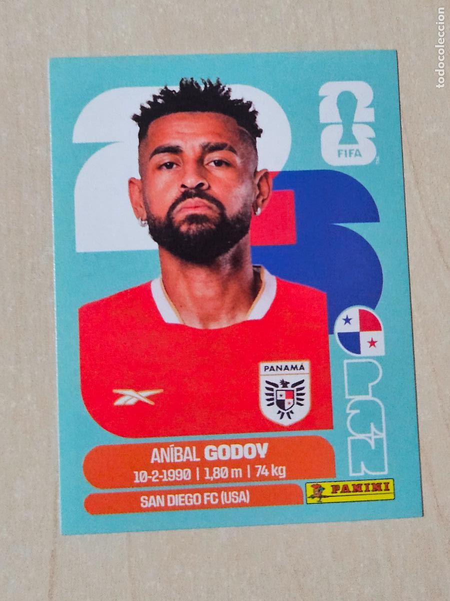 Cromos de f&uacute;tbol: CROMO PAN11 PAN 11 GODOY PANAMA - MUNDIAL FIFA WORLD CUP 2026 STICKER PANINI SIN PEGAR