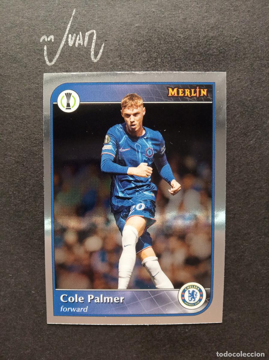 Cromos de f&uacute;tbol: N&ordm; 20 COLE PALMER CHELSEA INGLATERRA ⚽ TOPPS &reg; CHROME MERLIN UEFA CLUB COMPETITIONS 2024 2025 24 25