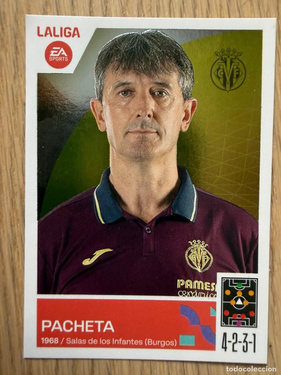 Cromos de f&uacute;tbol: 2 BIS PACHETA COLOCA VILLARREAL 23 24 2023 2024 LIGA EA SPORTS COLECCIONES ESTE SIN PEGAR STICKER