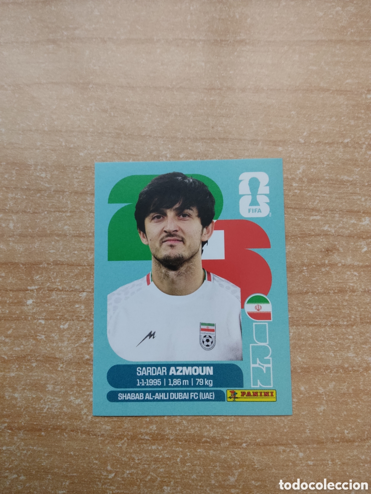 Cromos de f&uacute;tbol: 17 AZMOUN IRAN FIFA WORLD CUP 2026