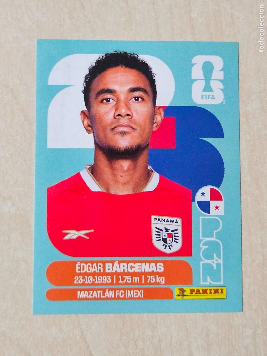 Cromos de f&uacute;tbol: CROMO PAN14 PAN 14 BARCENAS PANAMA - MUNDIAL FIFA WORLD CUP 2026 STICKER PANINI SIN PEGAR