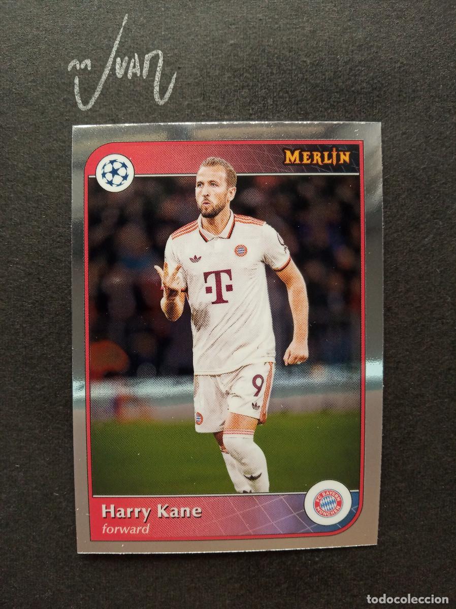 Cromos de f&uacute;tbol: N&ordm; 100 HARRY KANE BAYER MUNICH ENGLAND⚽ TOPPS &reg; CHROME MERLIN UEFA CLUB COMPETITIONS 2024 2025 24 25
