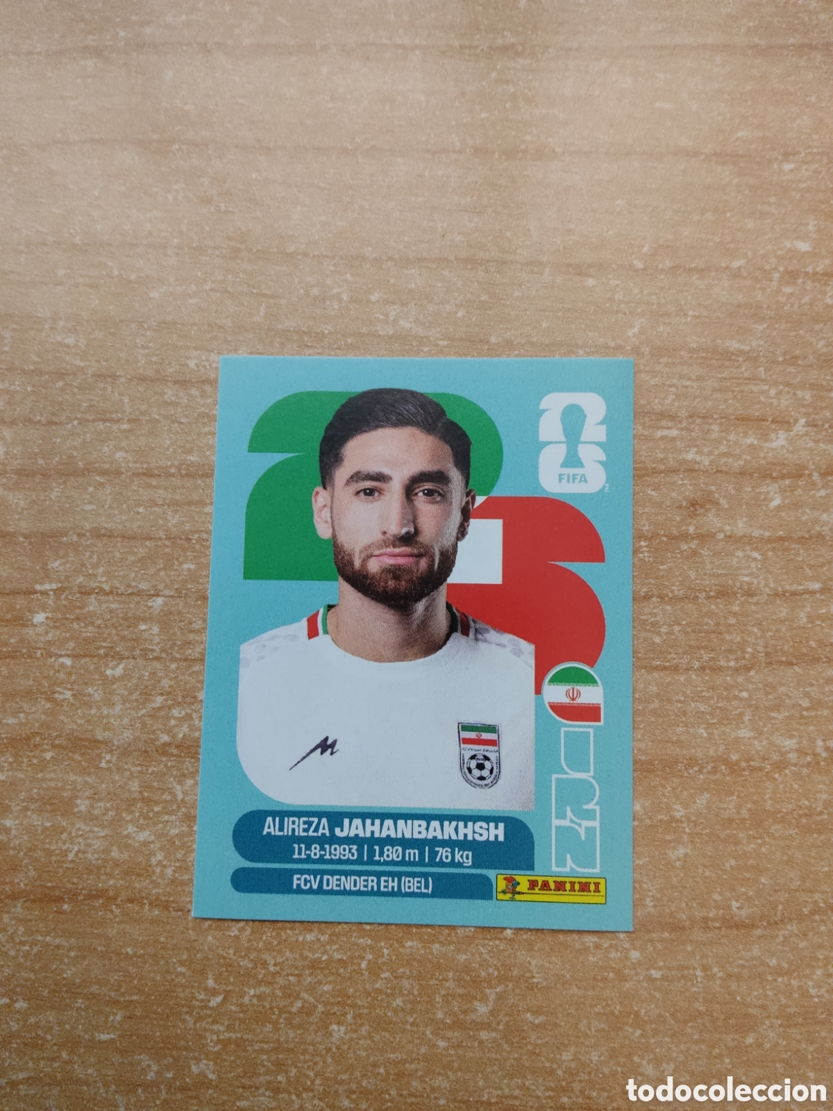 Cromos de f&uacute;tbol: 19 JAHANBAKHSH IRAN FIFA WORLD CUP 2026