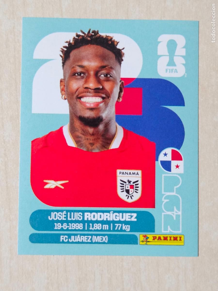 Cromos de f&uacute;tbol: CROMO PAN19 PAN 19 RODRIGUEZ PANAMA - MUNDIAL FIFA WORLD CUP 2026 STICKER PANINI SIN PEGAR