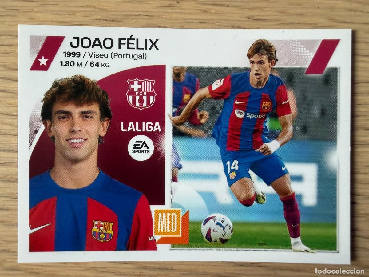 Cromos de f&uacute;tbol: JOAO FELIX FICHAJE 66 BARCELONA 23 24 2023 2024 LIGA EA SPORTS COLECCIONES ESTE SIN PEGAR STICKER