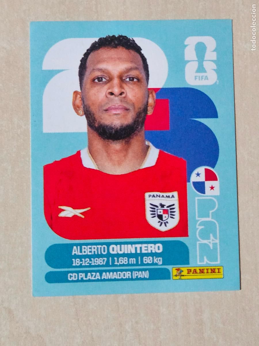 Cromos de f&uacute;tbol: CROMO PAN20 PAN 20 QUINTERO PANAMA - MUNDIAL FIFA WORLD CUP 2026 STICKER PANINI SIN PEGAR