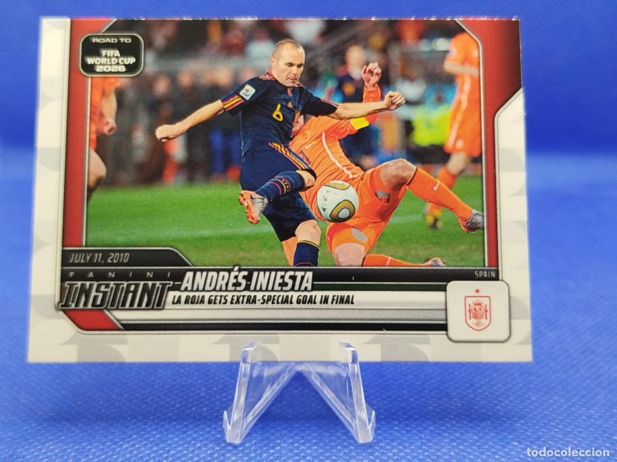 Cromos de f&uacute;tbol: #38 ANDRES INIESTA 2026 PANINI INSTANT ROAD TO FIFA WORLD CUP 1/859
