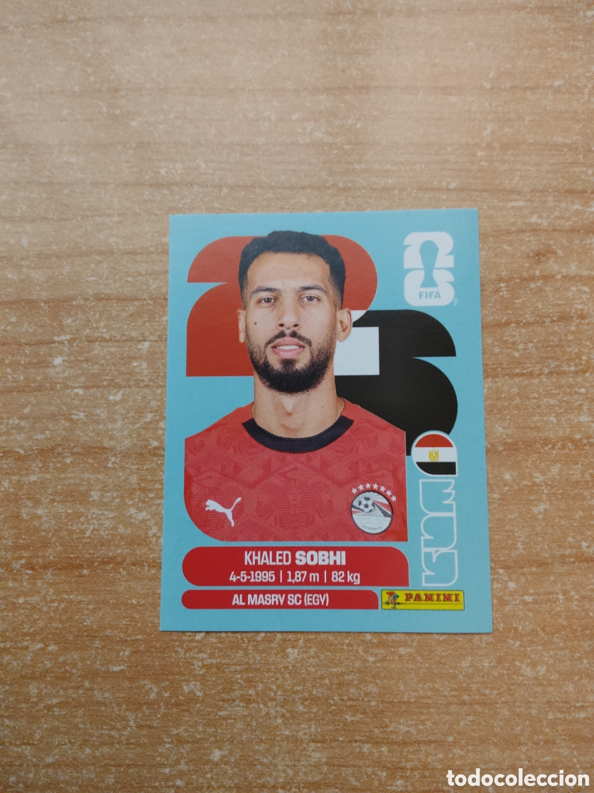 Cromos de f&uacute;tbol: 6 SOBHI EGIPTO FIFA WORLD CUP 2026