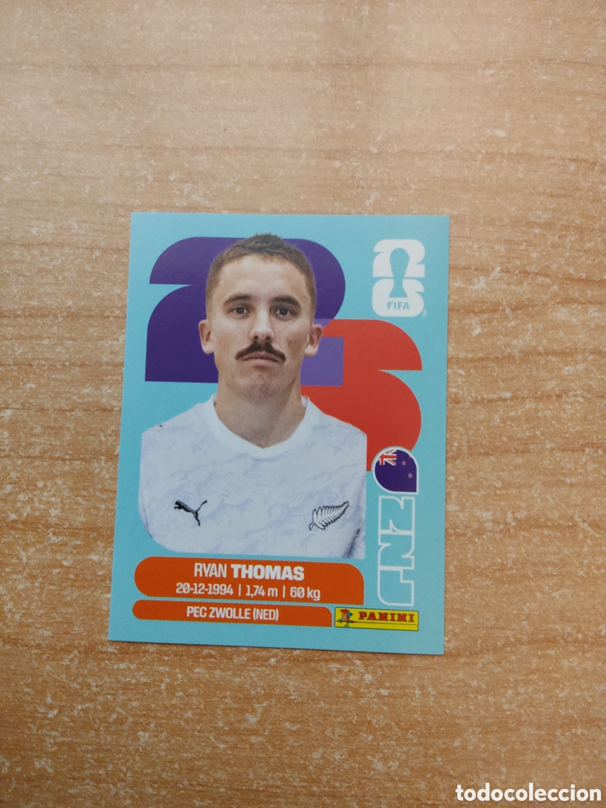 Cromos de f&uacute;tbol: 12 THOMAS NUEVA ZELANDA FIFA WORLD CUP 2026