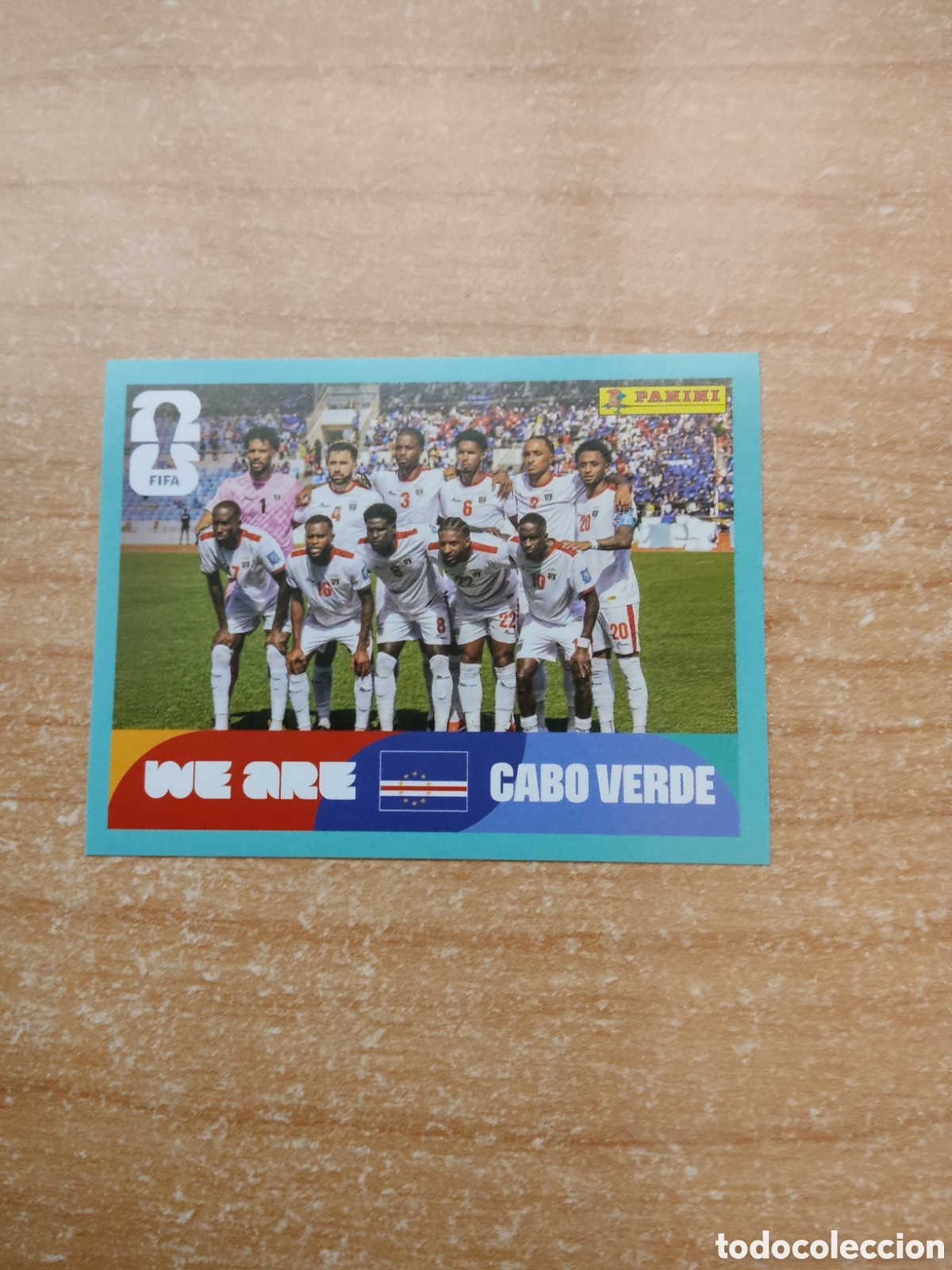 Cromos de f&uacute;tbol: 13 PLANTILLA CABO VERDE FIFA WORLD CUP 2026