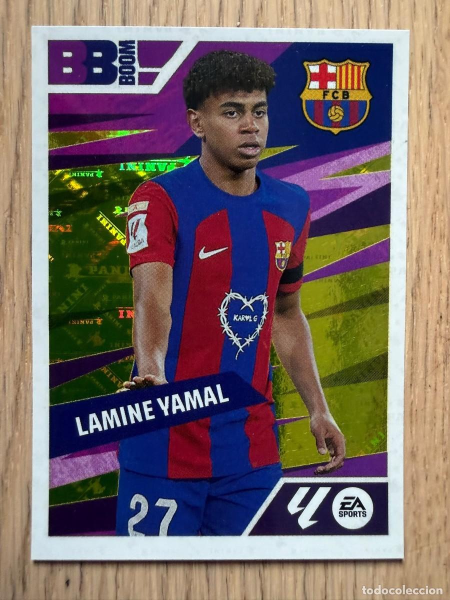 Cromos de f&uacute;tbol: 13 BB BABY BOOM LAMINE YAMAL BARCELONA 24 25 2024 2025 LIGA EA SPORTS COLECCIONES ESTE SIN PEGAR