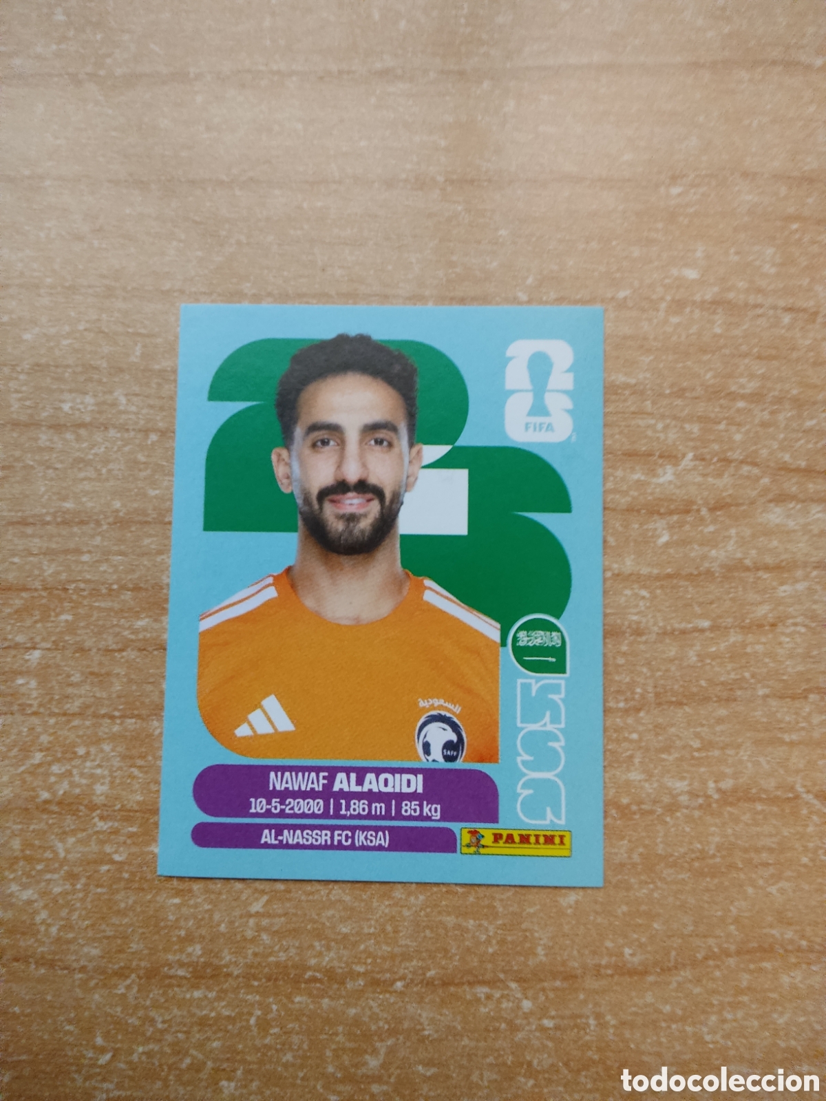 Cromos de f&uacute;tbol: 2 ALAQIDI ARABIA SAUDITA FIFA WORLD CUP 2026