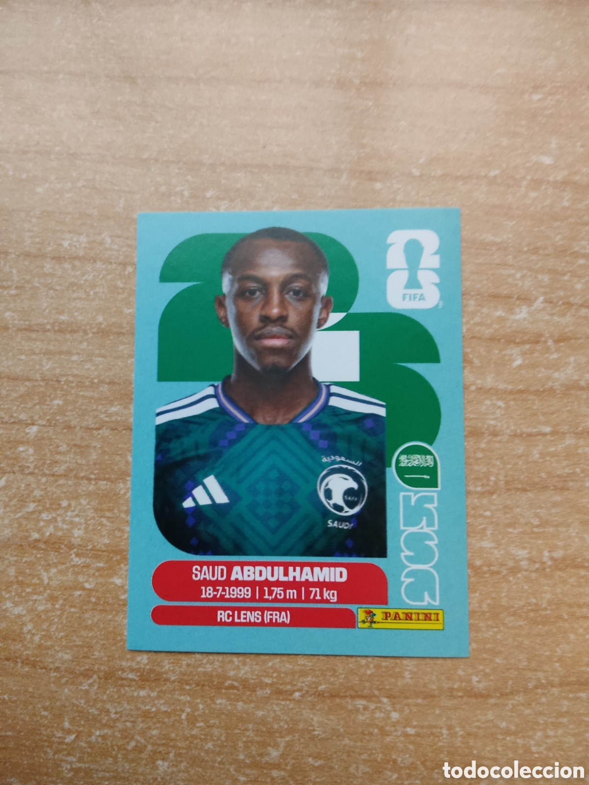 Cromos de f&uacute;tbol: 4 ABDULHAMID ARABIA SAUDITA FIFA WORLD CUP 2026