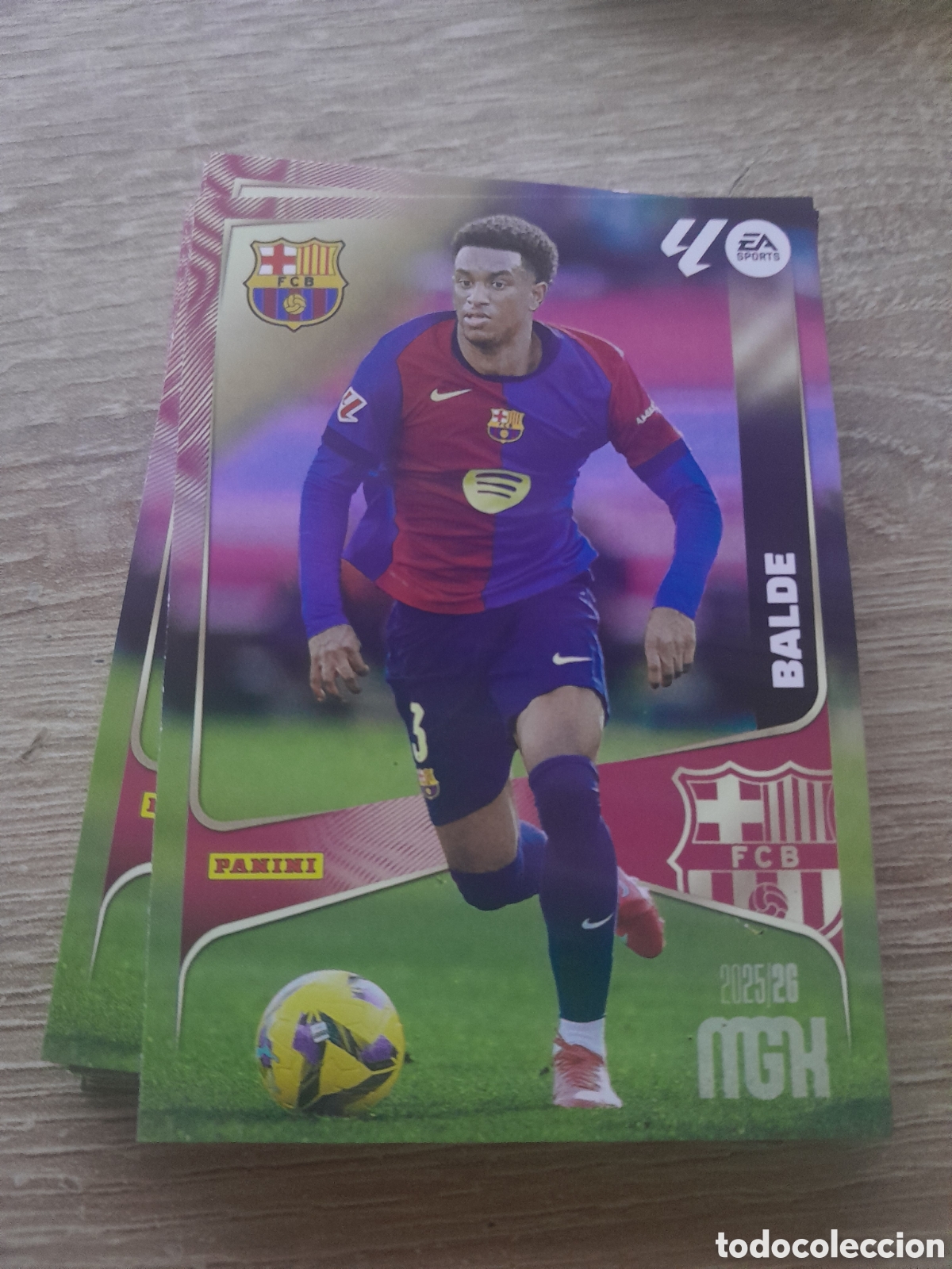 Cartes &agrave; collectionner de Football: n&ordm; 81 balde barcelona megacracks 2025 2026